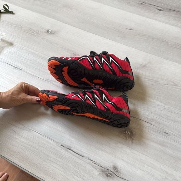 HIKE Barefoot Barekick Explorer Healthy&NonSlip Shoes(Unisex)size8.5 Blk/Red Nwt - Picture 9 of 11